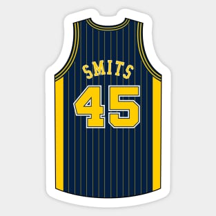 Rik Smits Indiana Jersey Qiangy Sticker